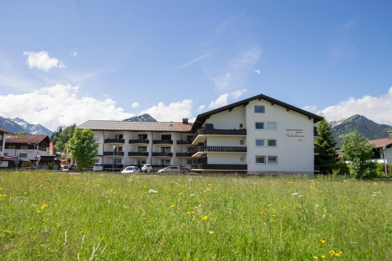 Alpenflair Ferienwohnungen Whg 103 Appartementhaus Nebelhorn 오버스트도르프 외부 사진
